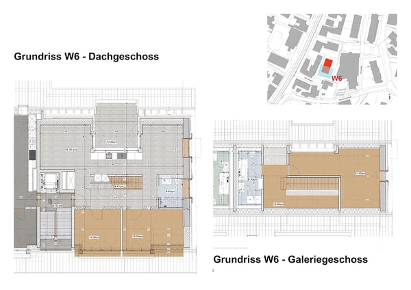 Ruhige und moderne 1.5-Zimmer-Maisonette-Wohnung im Zentrum von Binningen mit 150qm - W6 5