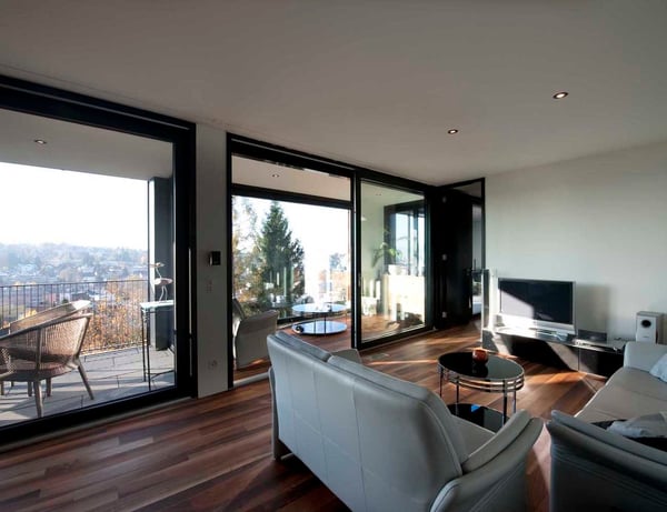 Modernes, ländliches Wohnen mit herrlichem Ausblick über Binningen - W1 4