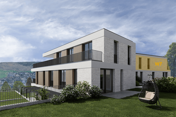 Exklusive Attikawohnung mit grosser Attikaterrasse und hoher Energieeffizienz. Neue Preise! - W7 3