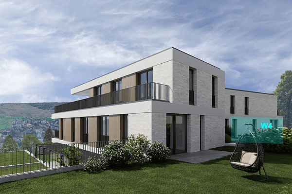 Exklusive Gartenwohnung mit hoher Energieeffizienz und unverbaubarer Aussicht.Neue Preise! - W4 4