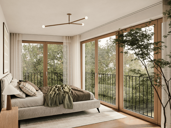 Exklusive, ruhige und moderne Geschossw…