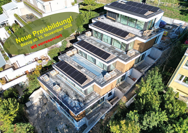 Erstvermietung - Exklusive 4.5 Zimmer-Geschosswohnung mit Hobbyraum  -  W5