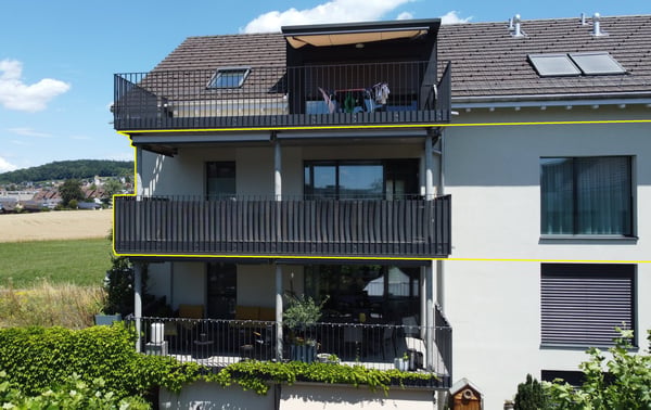 Moderne 7.5-Zimmer-Wohnung mit 2 Balkonen und schöner Aussicht in Affoltern am Albis 1