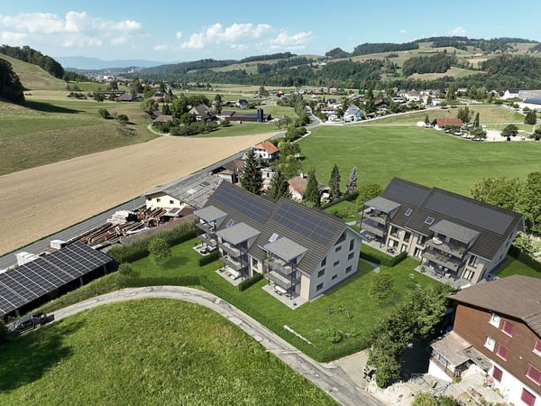 3.5-Zimmer-Dachwohnung mit Galerie und sonnigem Balkon im Rodacher 4