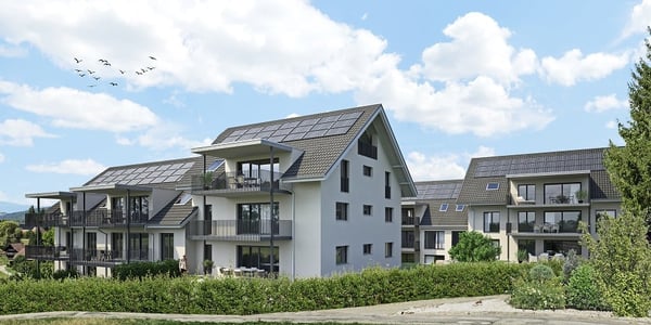 3.5-Zimmer-Dachwohnung mit Galerie und sonnigem Balkon im Rodacher 6