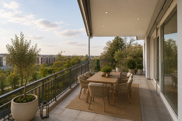 Attika-Maisonette mit unverbaubarem Weitblick über Binningen & Basel 11