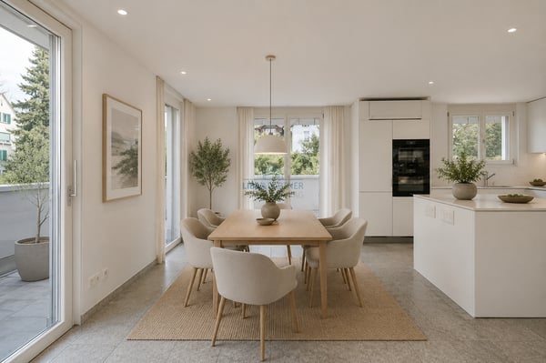Attika-Maisonette mit unverbaubarem Weitblick über Binningen & Basel 3