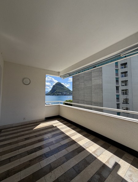 Lugano-Cassarate. Affittiamo appartamento 4.5 locali vista lago 2