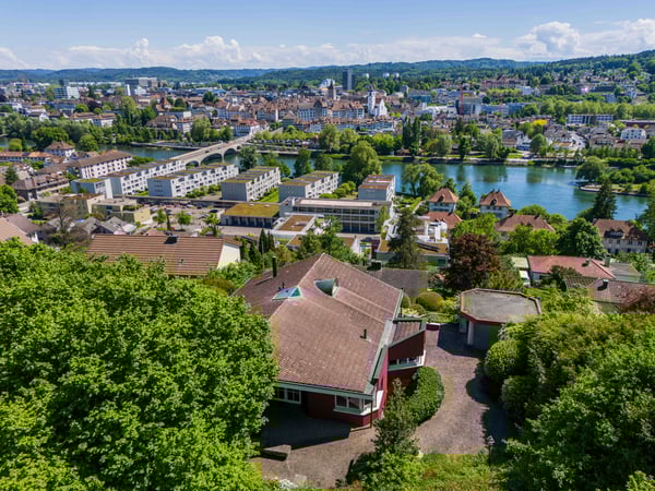 Wohnen an bester Hanglage mit Sicht auf die Aare und Aarauer Innens... 8