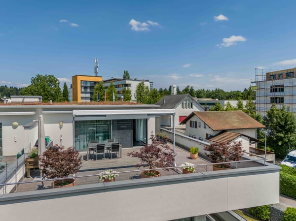 Exklusives Wohnen im Attikageschoss mit viel Privatsphäre