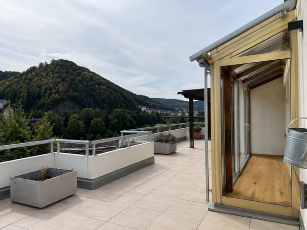 2.5-Zimmer-Attika mit grosser Terrasse & Weitblick frisch renoviert 2