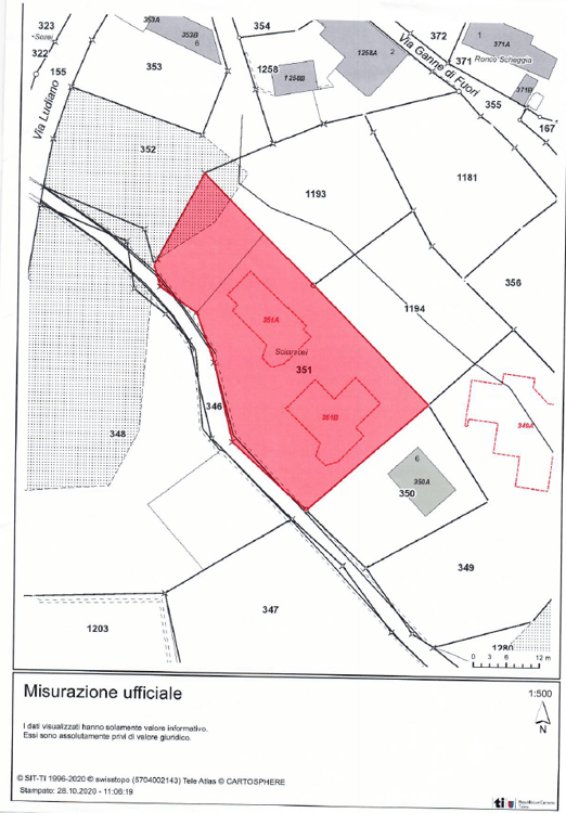 Ludiano - Due lotti di terreno edificabile 10