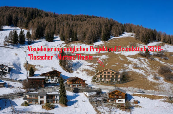 Baugrundstück Rosacher in Mutten- Gemeinde Thusis 1