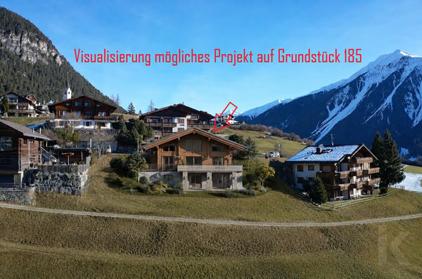 Traumhaftes Grundstück an toller Aussichtslage im Albulatal- Schmitten 2