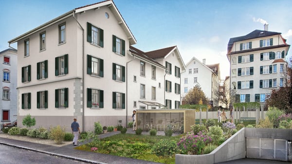 Charmante 4.5-Zimmer-Wohnung mit privatem Gartenteil 1