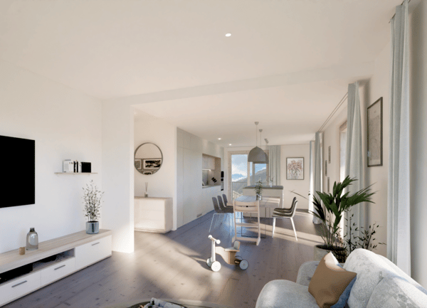 Neubau Mehrfamilienhaus mit drei 1.5-Zimmer-Erstwohnungen