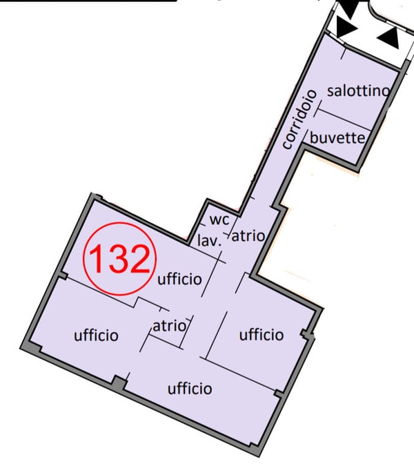 UFFICIO IN CENTRO A CHIASSO 5