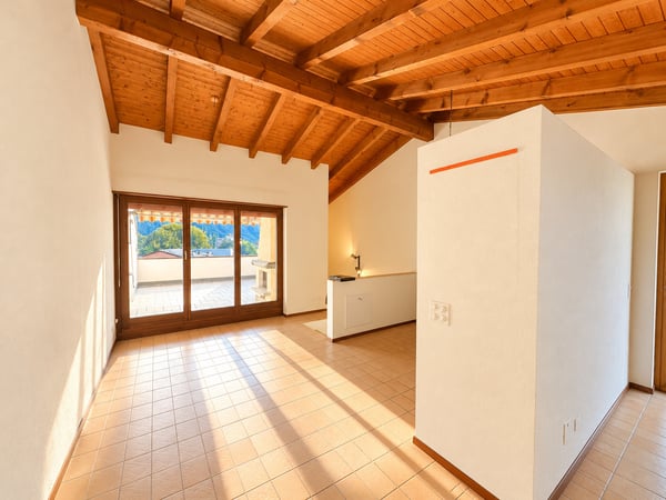 APPARTAMENTO 4.5 LOCALI CON AMPIA TERRAZZA E PARZIALE VISTA LAGO 3