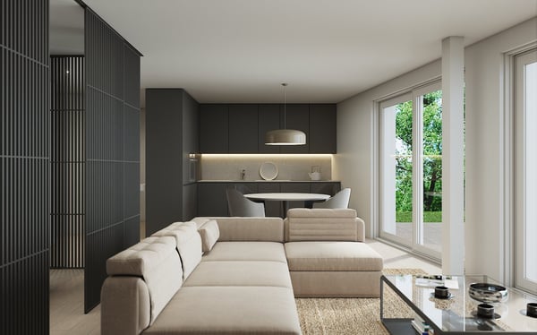 Lugano centro - Confortevole app.to 1 locali con giardino a due passi dal lungolago 7