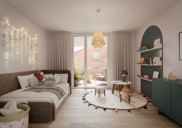 Grosszügige 1.5-Zimmer-Gartenwohnung 3