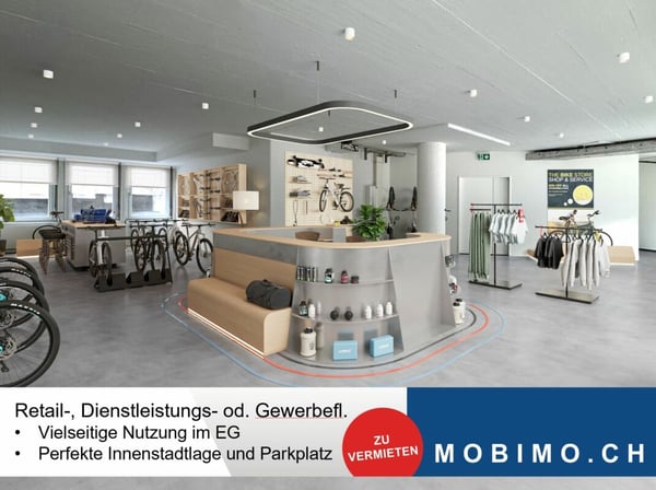 Vielseitiger Geschäftsraum im EG 1
