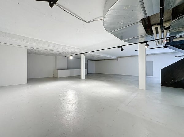 Magnifique arcade commerciale, 490m2, Quartier du Flon 6