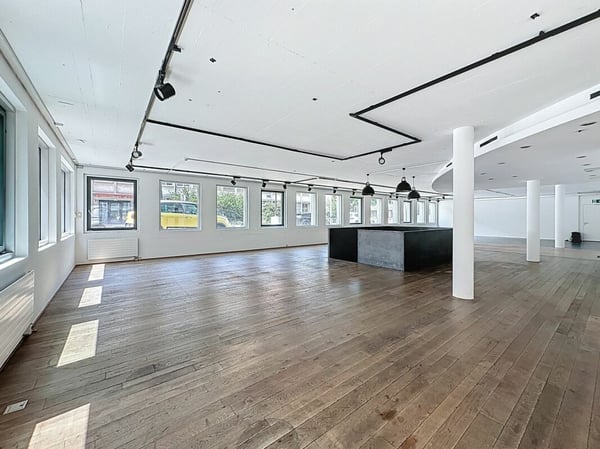 Magnifique arcade commerciale, 490m2, Quartier du Flon 4