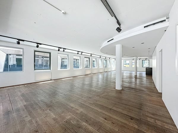 Magnifique arcade commerciale, 490m2, Quartier du Flon 1