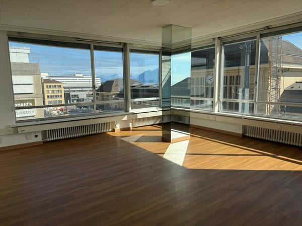 Bureaux de 436m2, à deux pas de la Gare de Lausanne 2