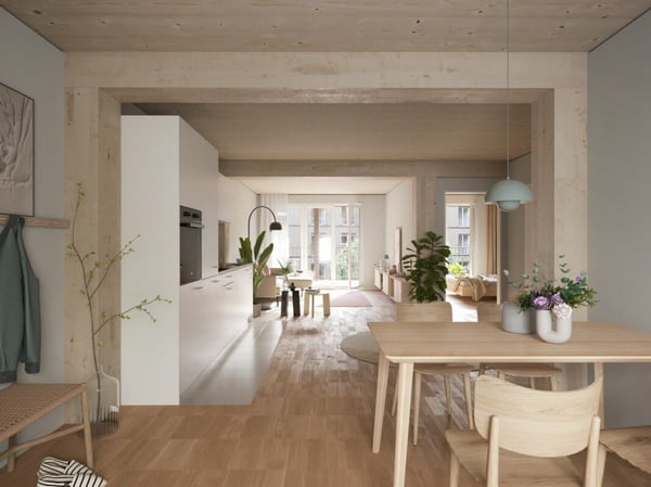 Wunderschöne Duplexwohnung mit Garten 2