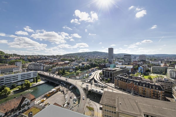 Office Tower TOP FLOORS - exklusive Büroflächen über Zürich 3