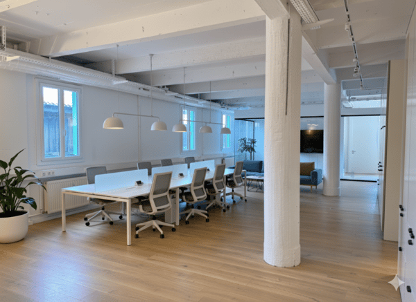 Bureau de 190 m2 dans le Quartier du Flon 3