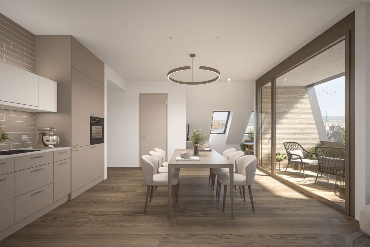 Schöne 2.5-Zimmer-Dachgeschosswohnung mitten in Zürich