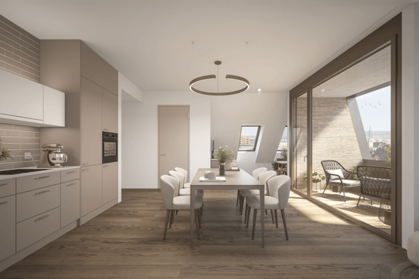 Schöne 2.5-Zimmer-Dachgeschosswohnung mitten in Zürich 2