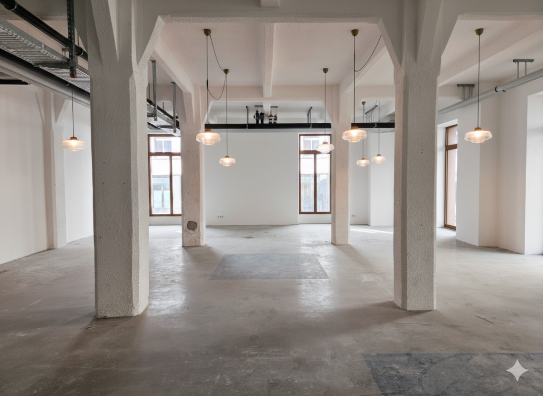 Arcade commerciale de 150m2 - Rue de Genève 19