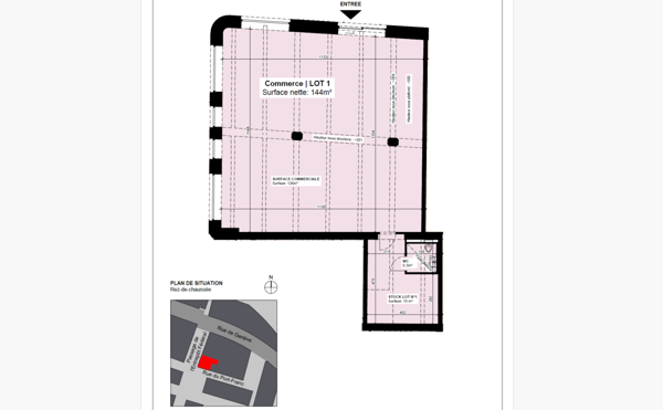 Surface commerciale stratégique au centre du Flon - 126m2 6