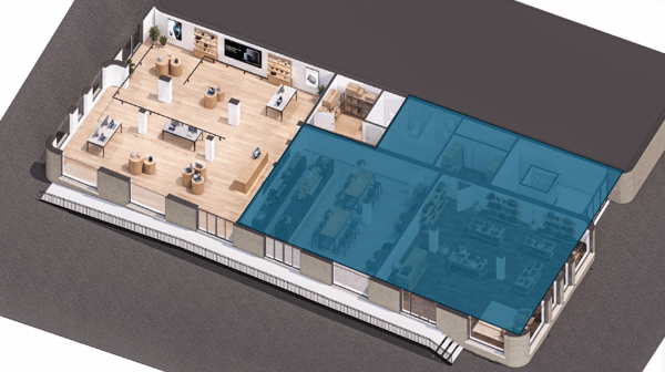Emplacement commercial de premier choix - 216m2 6