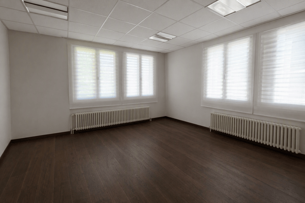 Bureaux 110m2 en RDC, quartier des Eaux Vives 2