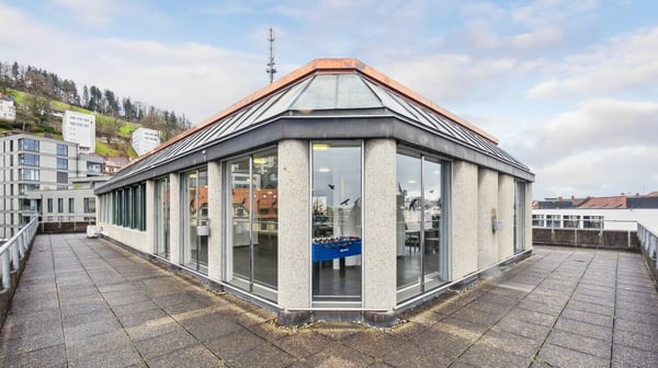Über den Dächern arbeiten - 167 m² Büro mit Terrasse 6