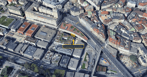Surface commerciale de 144m2 au coeur de Lausanne 11