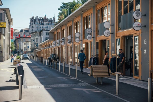 Arcade Commerciale de 79 m² au Coeur du Flon, Lausanne 4