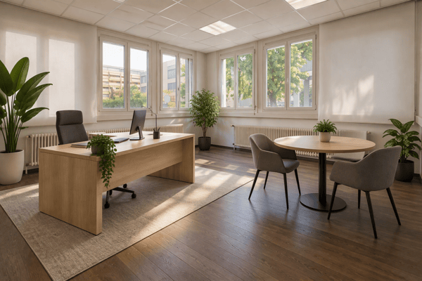 Bureaux 140m2 en RDC, idéalement situés, Eaux-Vives 1