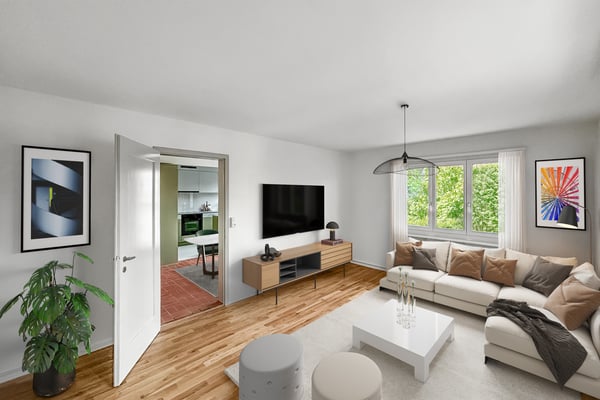 Sanierte 1.5 Zimmer-Wohnung im EG an zentraler Lage in Thalwil 2