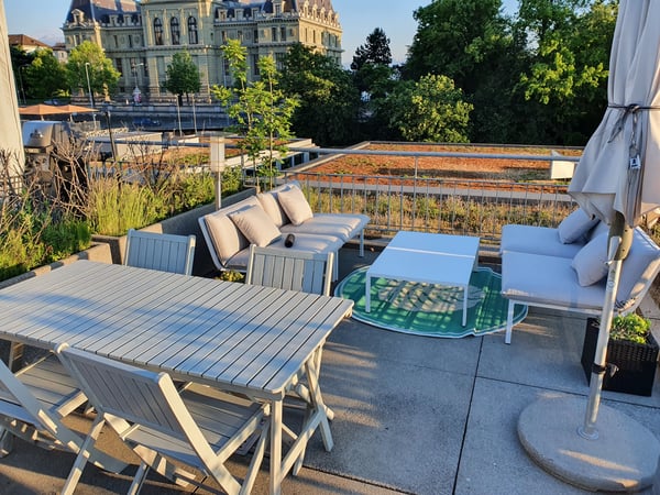 Bel appartement-loft en plein coeur du Flon avec terrasse en toiture 1