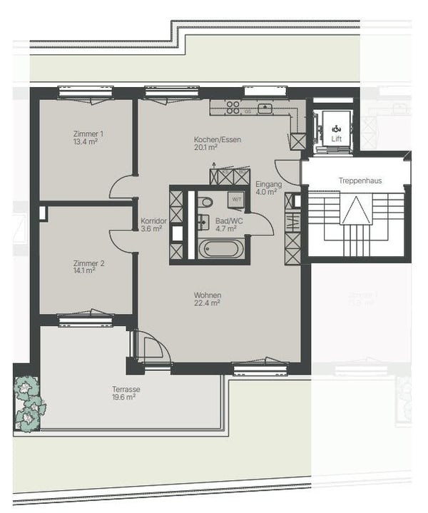 Einfach zu verlieben! Attikawohnung sucht Mieter 10