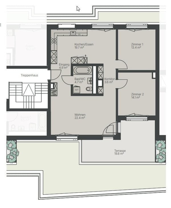 Geniessen Sie den Sommer auf Ihrer Attikaterrasse! 9