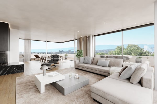 Exceptionnel attique neuf de 350 m2 avec terrasse de 182 m2 2