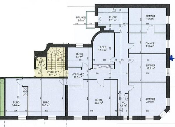 Grosszügiges Büro mitten in der Luzerner Neustadt 9