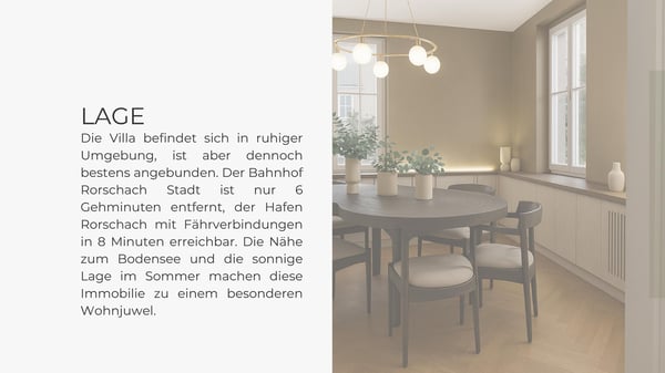 Einzigartige Jugendstil Villa wird frisch saniert und restauriert, im Herzen von Rorschach 5