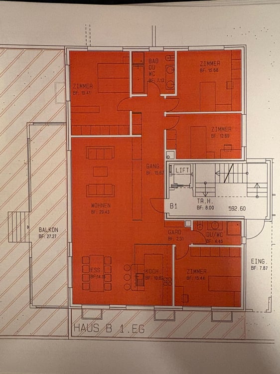 Grosszügige 1.5-Zimmer-Hochparterre-Wohnung mit Garten in Chur 18